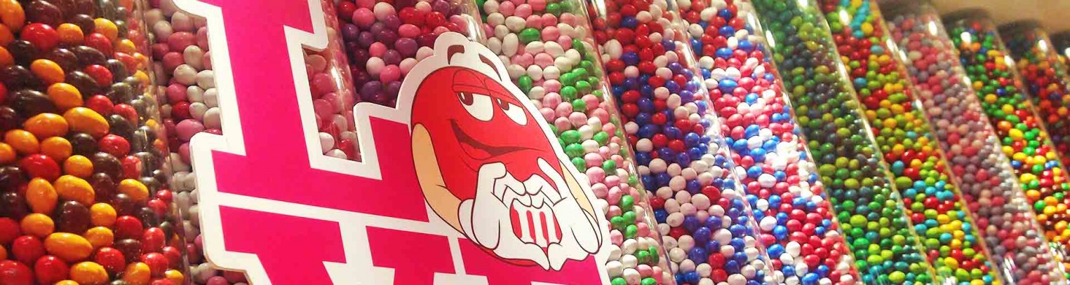 伦敦 M&M 巧克力世界