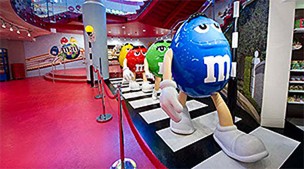 伦敦 M&M 巧克力世界